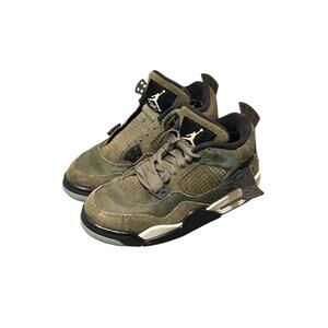 Air Jordan 4 SE Craft “Olive” Sneakers | Youth Size 5